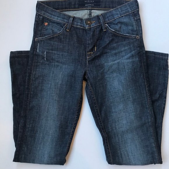 HUDSON Girl's Skinny Jeans Distressed Size 14 - Picture 7 of 8